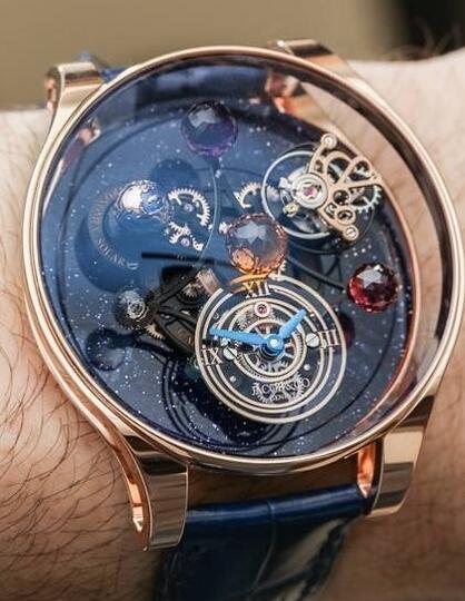 Jacob & Co Replica watch AS300.40.AS.AK.A Astronomia Solar Jewellery Planet